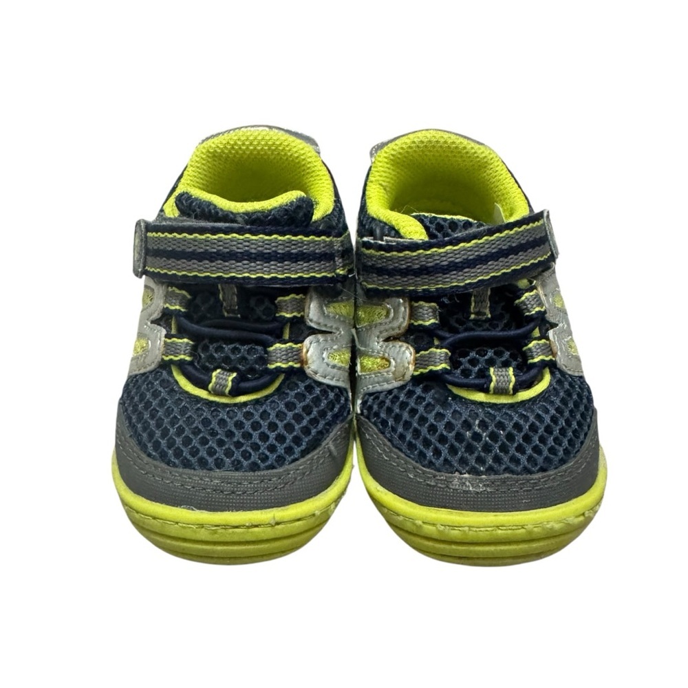 Stride Rite Surprize Lime Green & Blue Aston Toddler‎ Boys Sneaker 4
